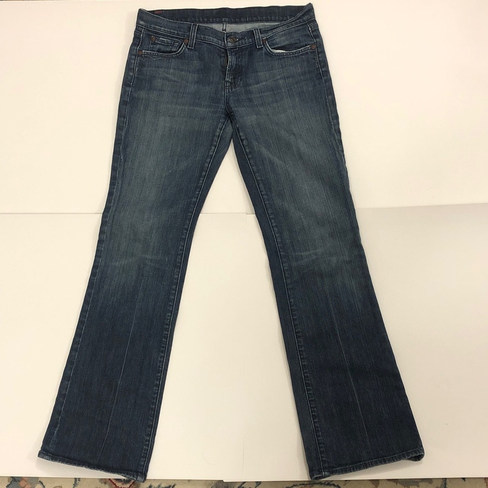 7 For All Mankind 30 Jeans Dark Blue Excellent